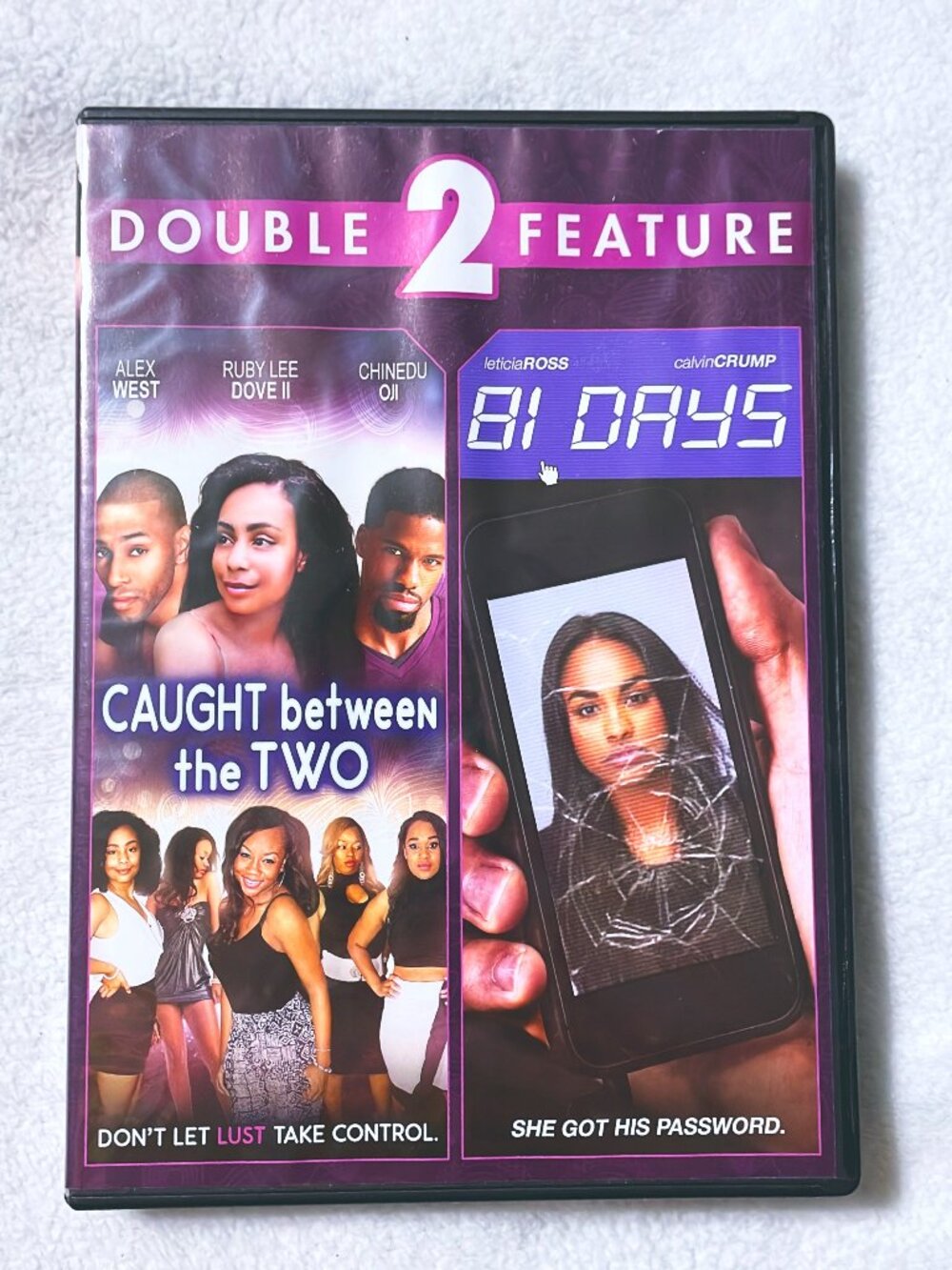 Caught Between The Two & 81 Days Double Feature DVD